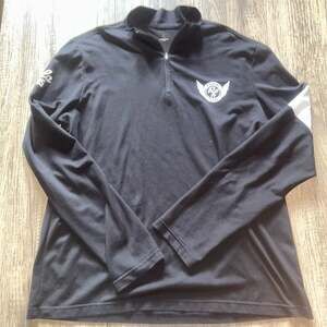 Polo Ralph Lauren Inter-Boro Cycle Series 1/4 Zip Pullover Black XL